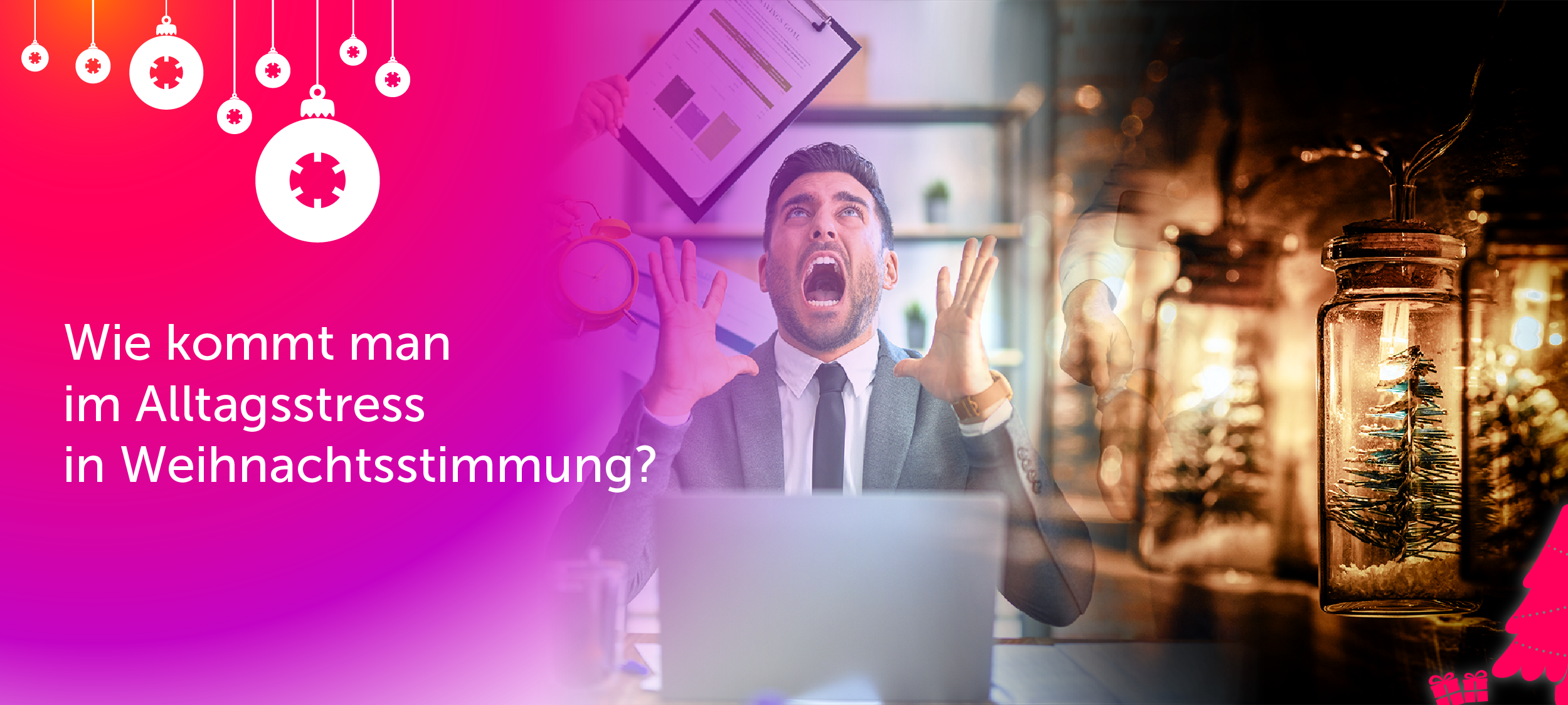 Wie kommt man im Alltag in Weihnachtsstimmung? 