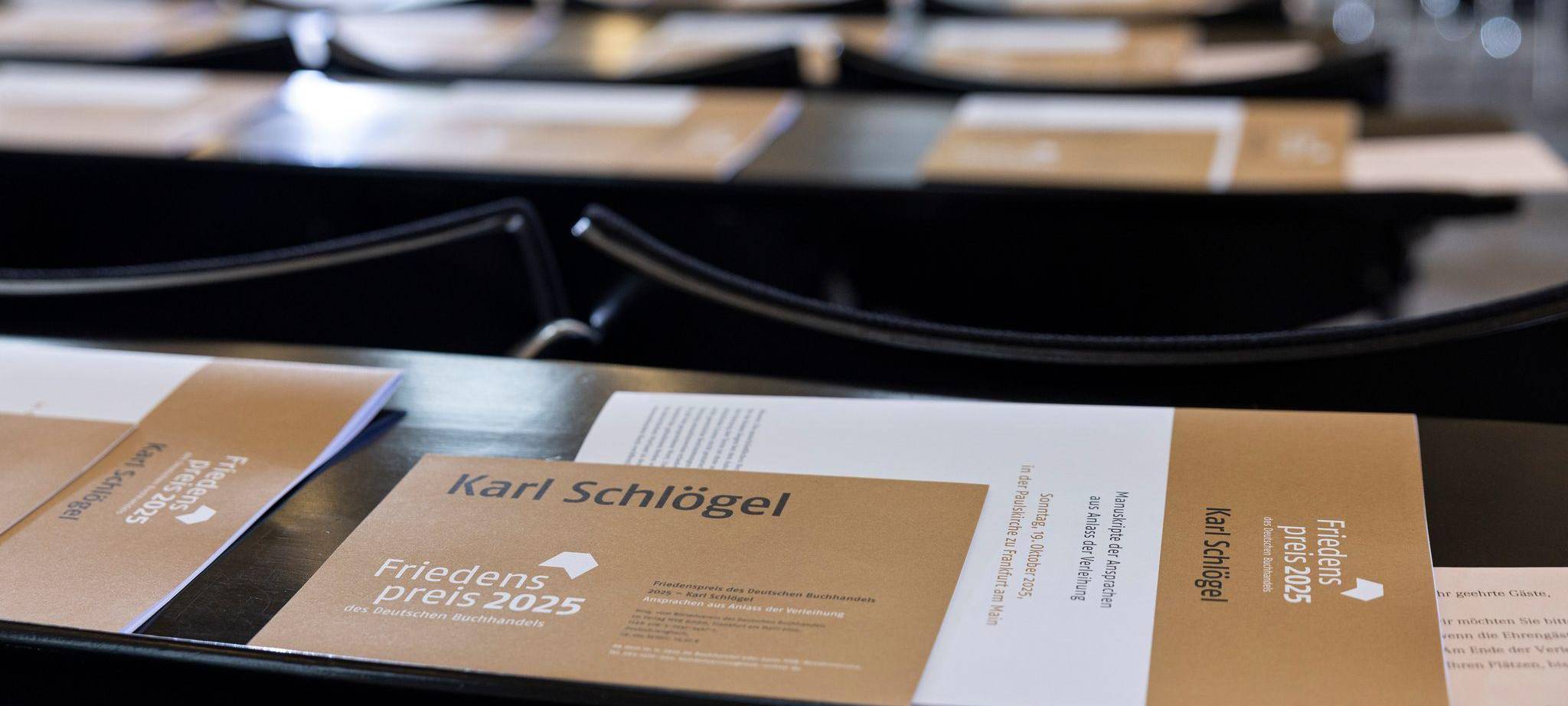 Übergabe Friedenspreis des Deutschen Buchhandels