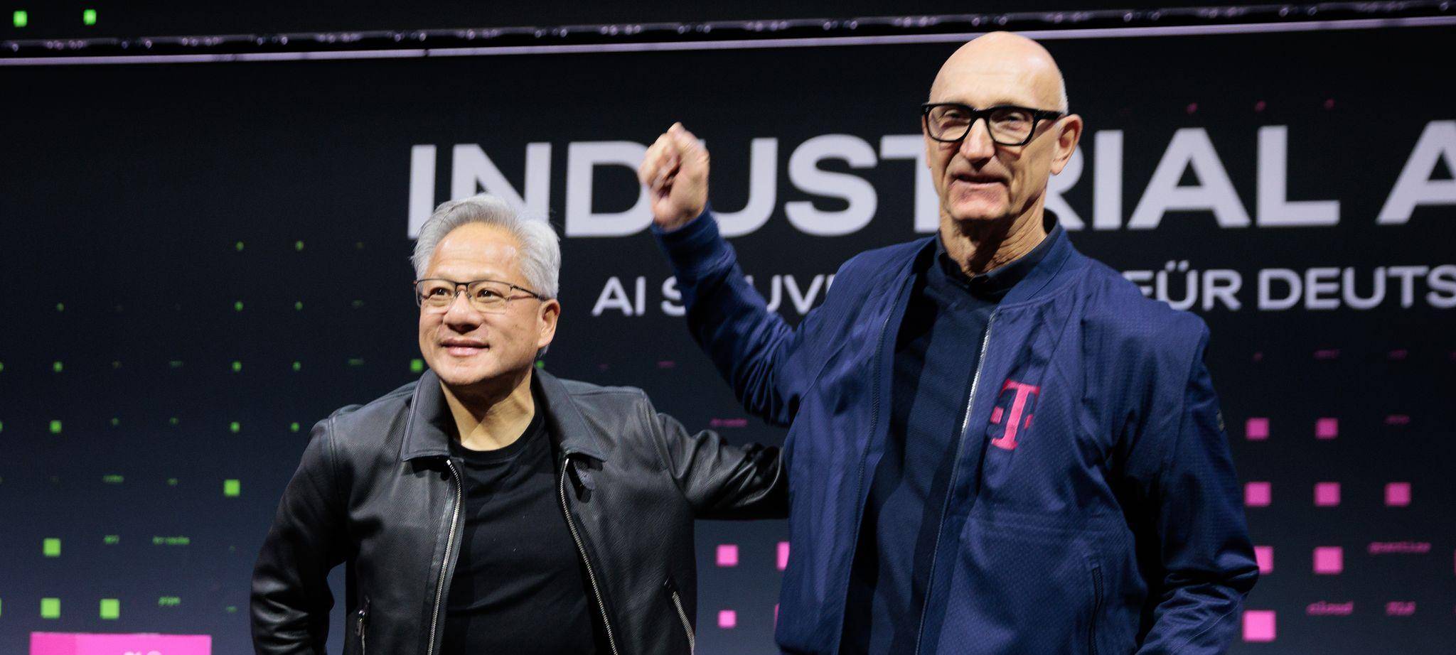Telekom und Nvidia stellen KI-Fabrik vor