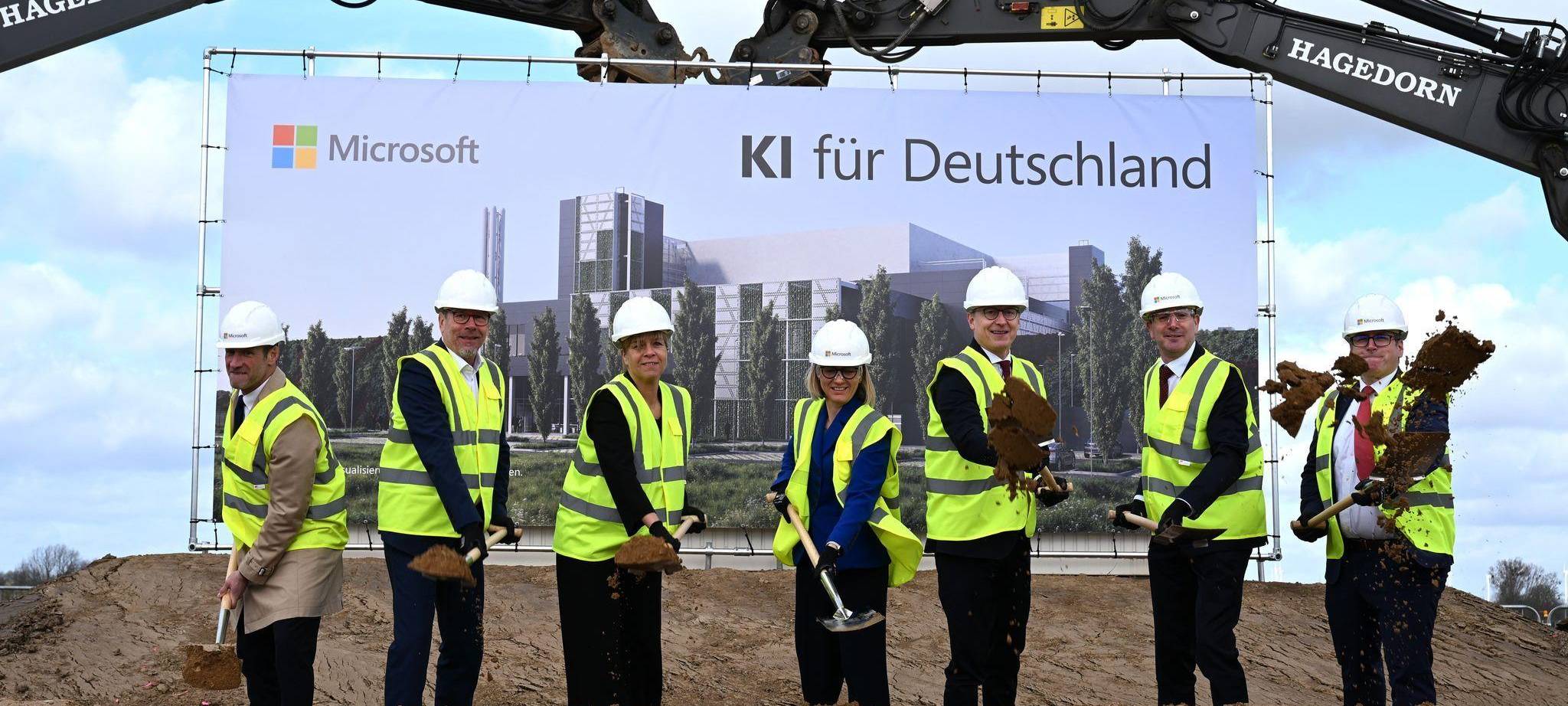 Microsoft baut Rechenzentrumsregion für KI