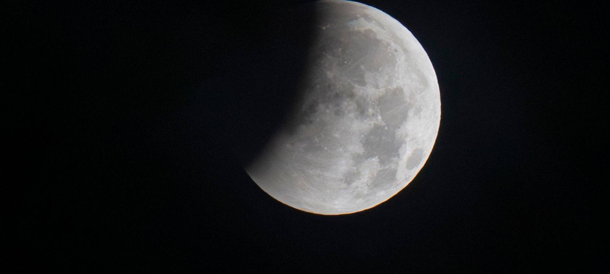 Partielle Mondfinsternis - Bayern