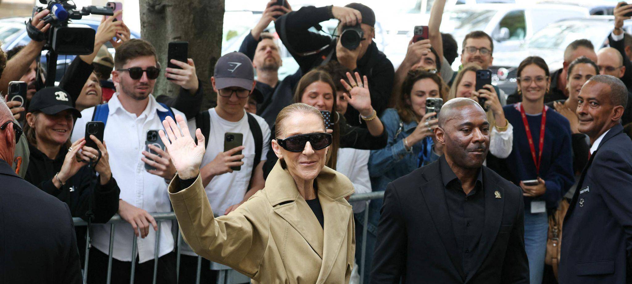 Celine Dion in Paris