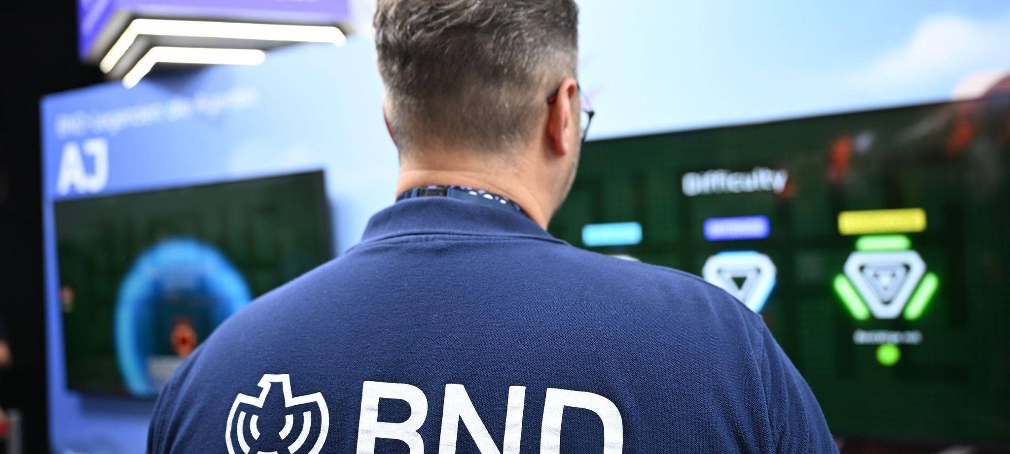 BND-Messestand bei der Gamescom