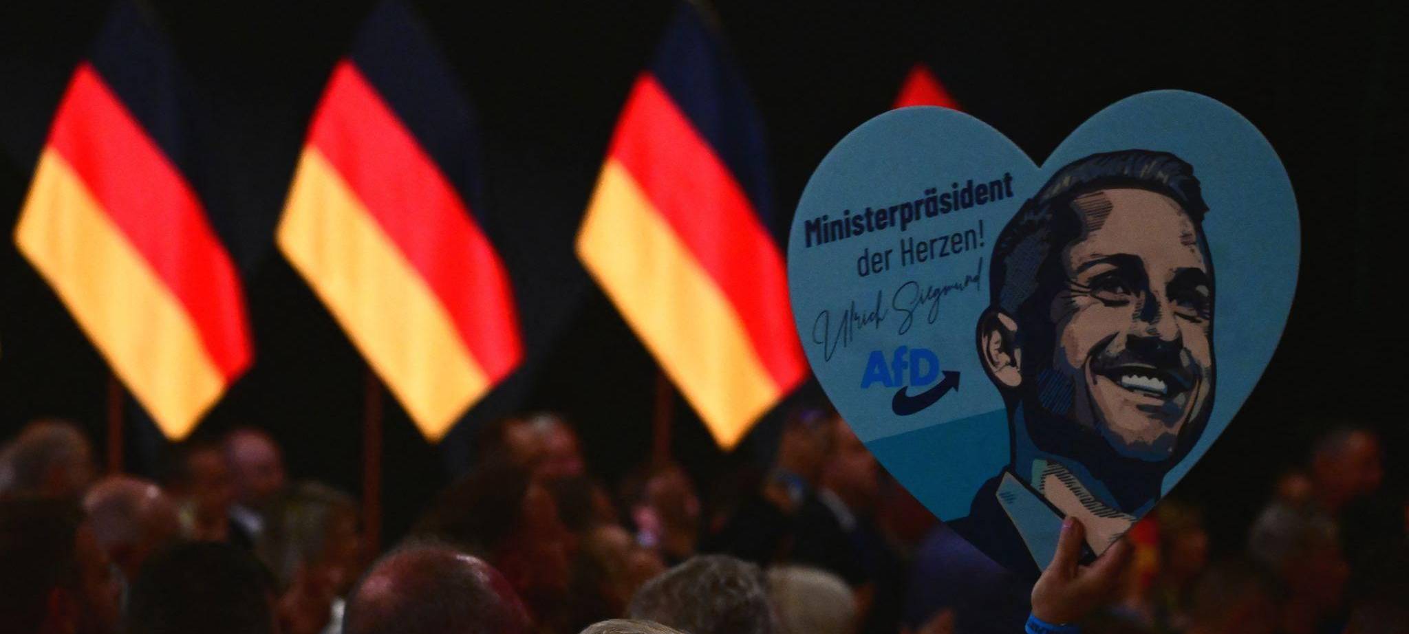 Landtagswahl in Sachsen-Anhalt - Wahlparty AfD