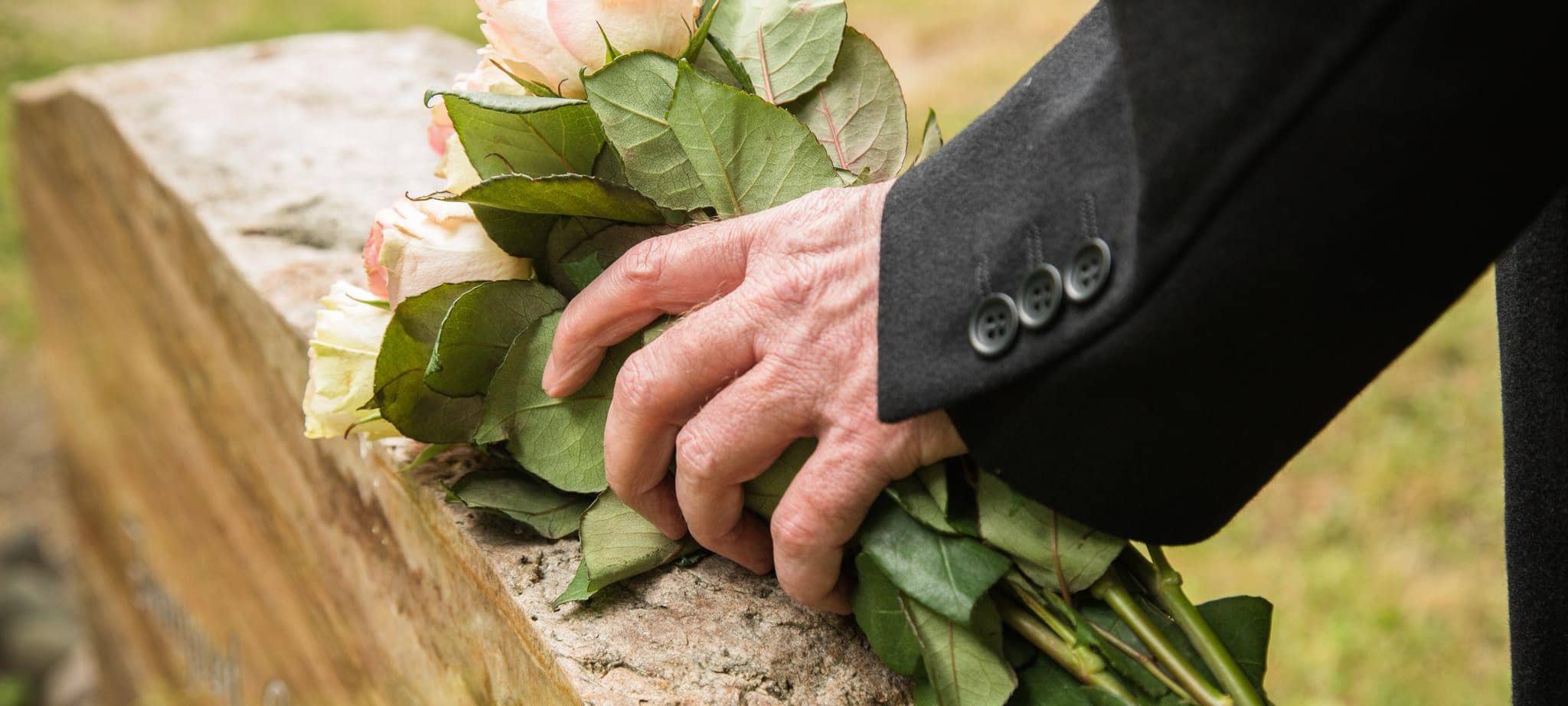 Besuch auf dem Friedhof