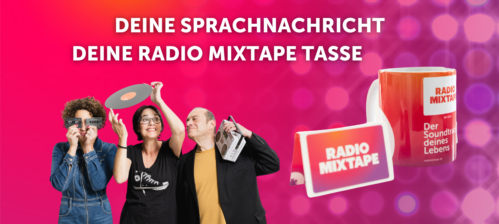 Radio Mixtape Tasse gewinnen – schickt uns eure Sprachnachricht