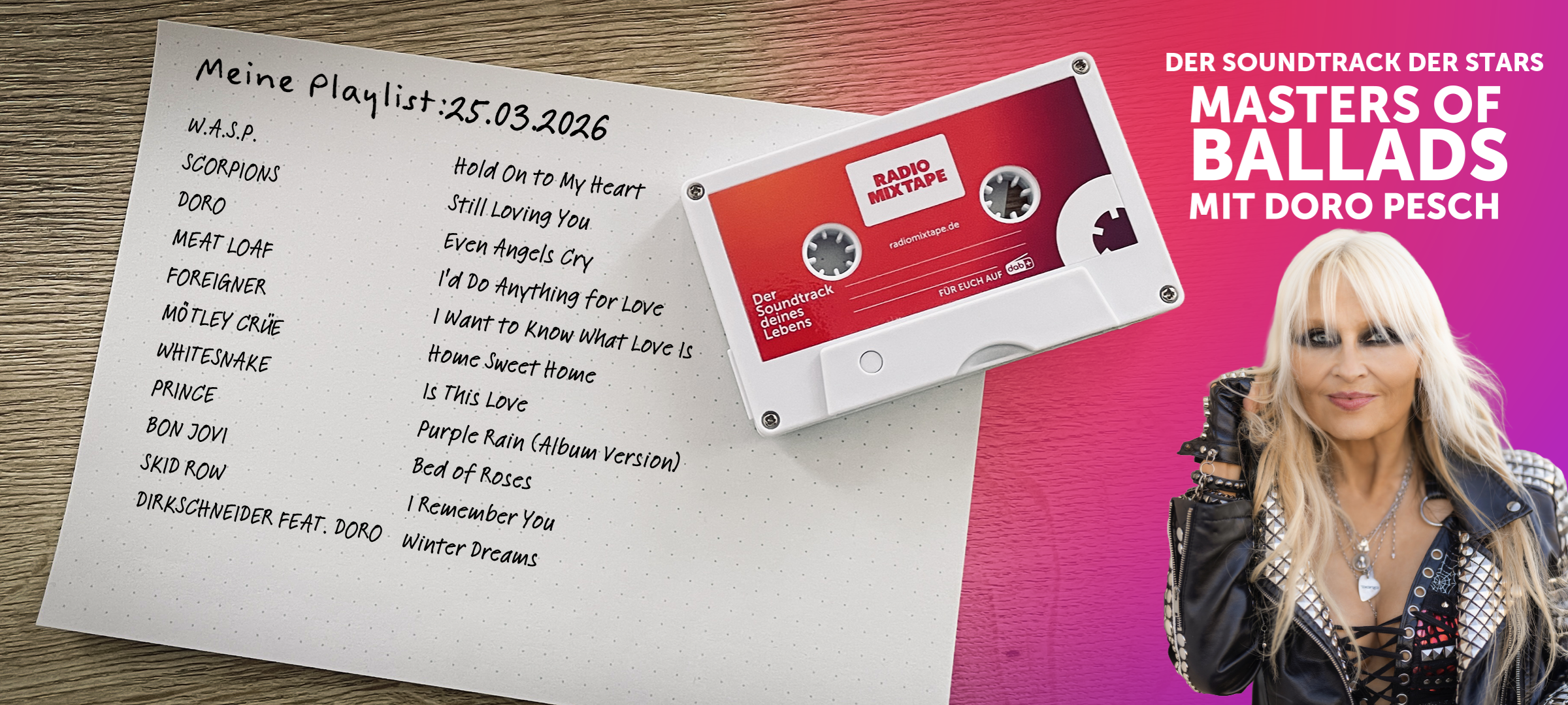 Masters of Ballads mit Doro Pesch